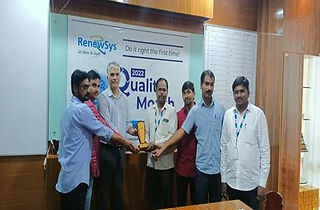 5S award to DOI & QA Dept