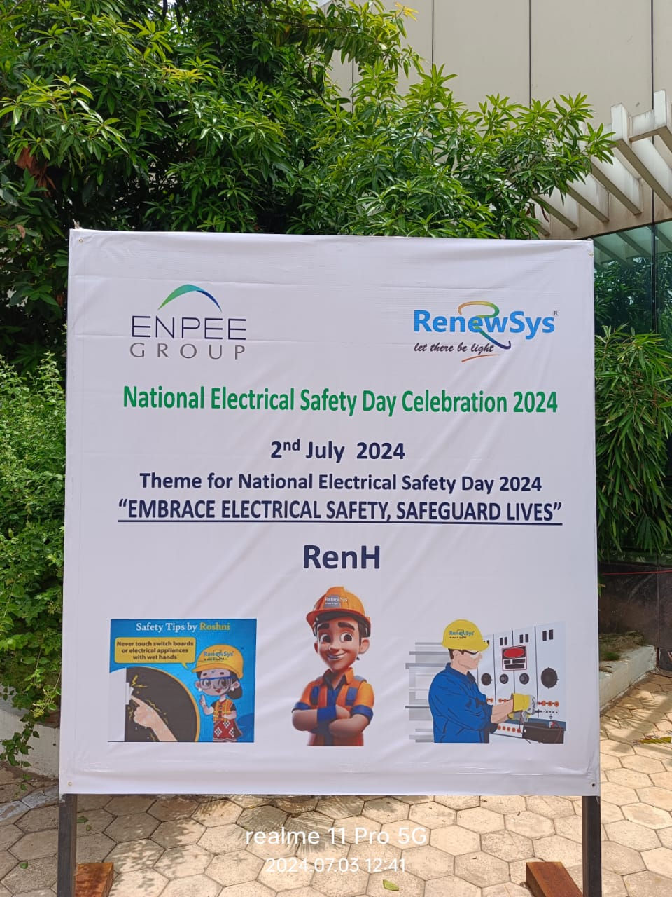 Electrical Safety Banner
