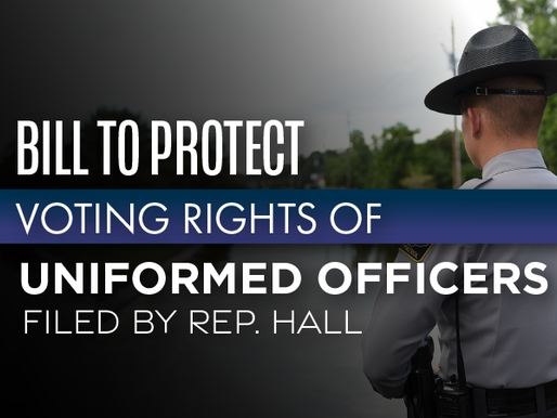 Representative Hall Files Uniformed Heroes Voting Act