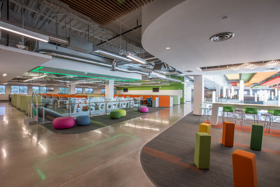 GoDaddy Global technology Center - Tempe, AZ (designed at SmithgroupJJR)