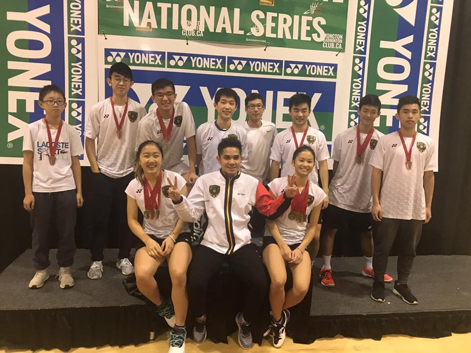 Won 17 medals in 2017 Yonex Atlantic Junior Elite & Elite Series ...