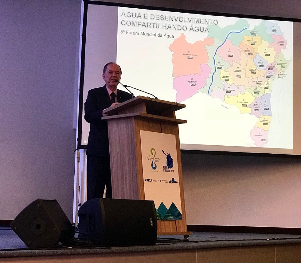 “As pequenas obras também têm importância. Para quem recebe uma cisterna no semiárido, essa é uma grande obra, que muda a vida. Sem água, ninguém vive” João Felipe de Souza Leão, vice-governador da Bahia
