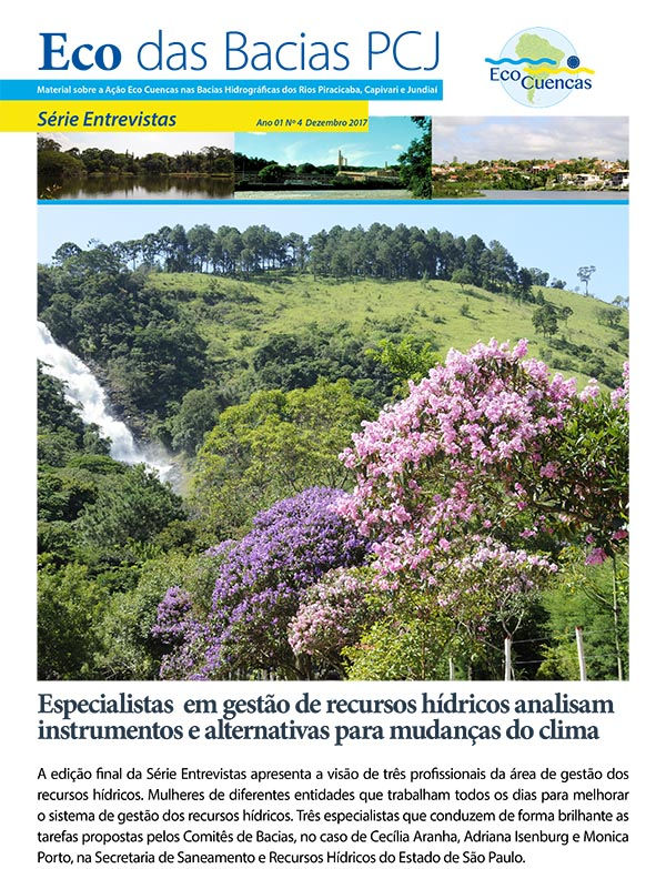 Especialistas em gestão de recursos hídricos analisam instrumentos e alternativas para mudanças do clima