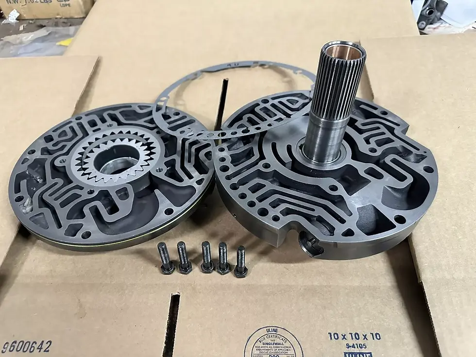 Thumbnail: 4L80E GM PUMP COMPLETE REMAN 1997-03 SONNAX VALVE KIT BOOST W/ORINGS INSTALLED