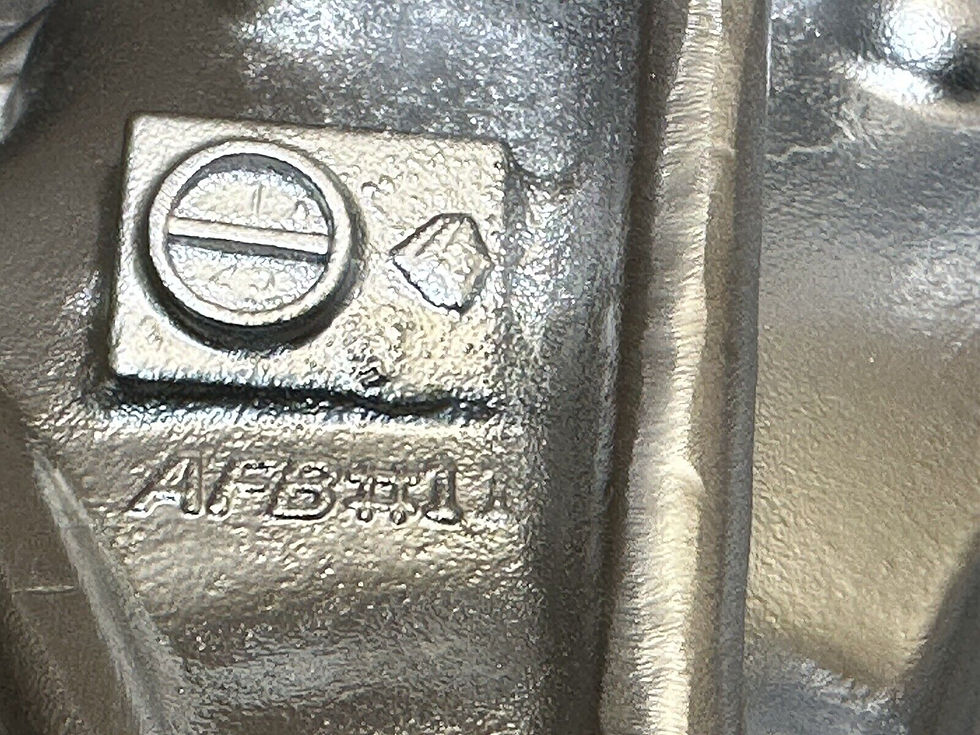 Thumbnail: CVT NISSAN TRANS RE0F10A JF011E PULLEY ASSEMBLY REAR COVER AFB SERIES 29 TEETH