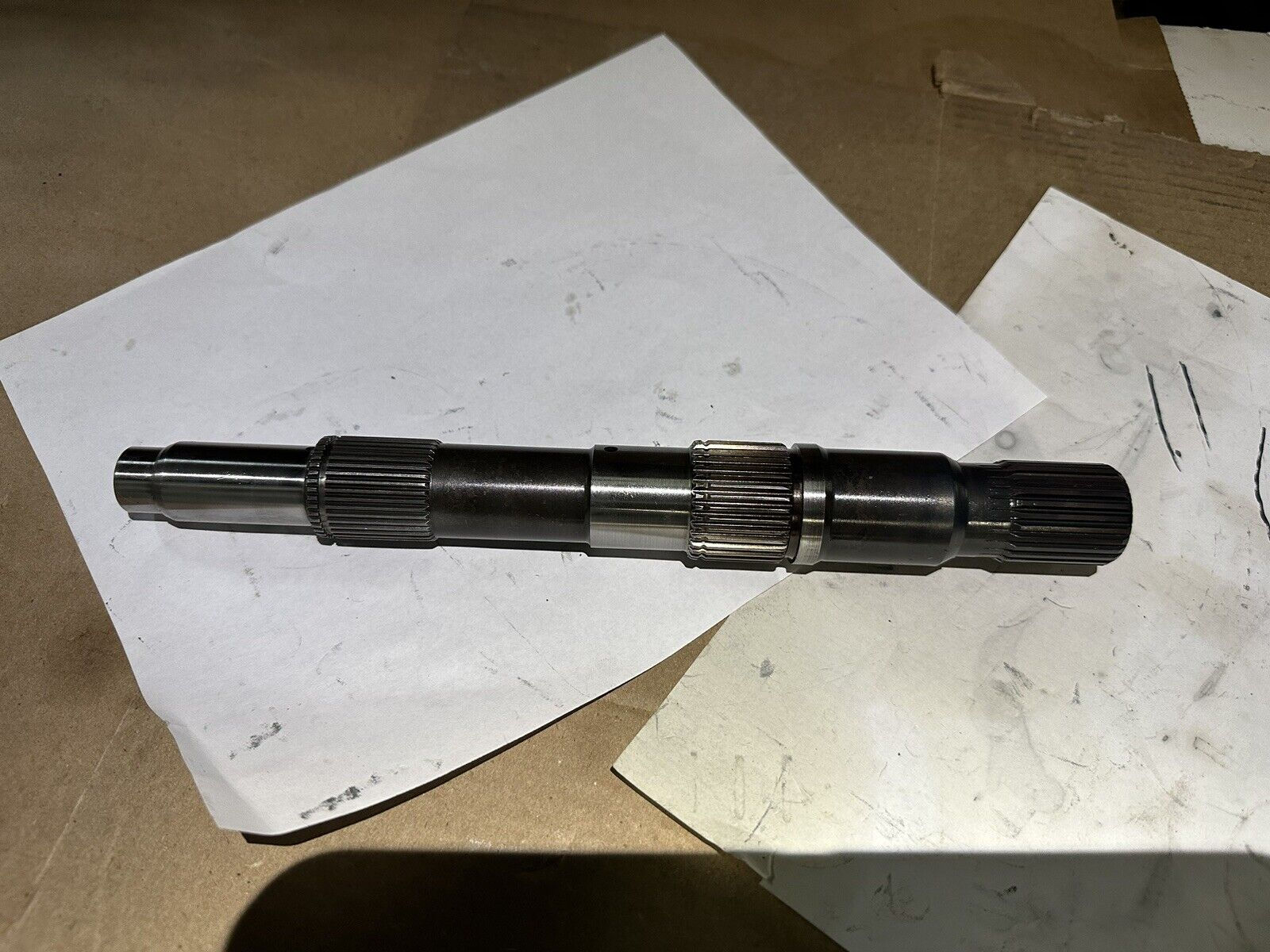 4L60E GM TRANS OUTPUT SHAFT ELECTRONIC TO NP 205-203 TC 27 SPLINE 11-3/16”