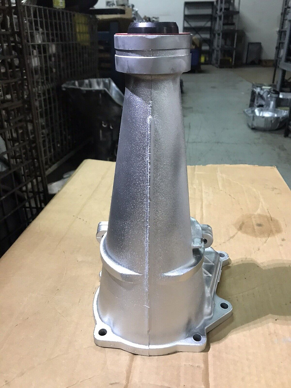 Thumbnail: Ford C4 Trans Ext Housing 2WD 13-1/8" New Bush & Seal C7OP-7A040-A , SENSOR HOLE