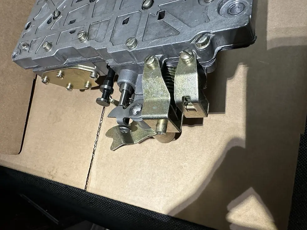 Thumbnail: TF6 TF8 A904 A727 CHRYSLER VALVE BODY # 2801295 ,2892348 TRANSGO SHIFT KIT 1968