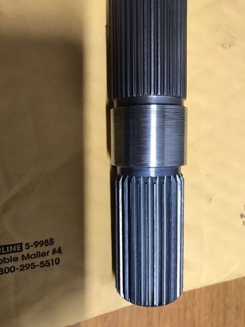 Thumbnail: Ford C4 Trans 4X4 Output Shaft 12-1/8” Total LG. With 28 X 2-1/8" LG New Spline