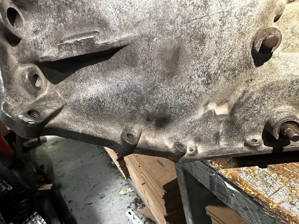 Thumbnail: 4L60E TRANS CASE EMPTY 8680517 1993-95 NO PRNDL MOUNT 4X4 K TYPE 6 BOLT DUST PAN