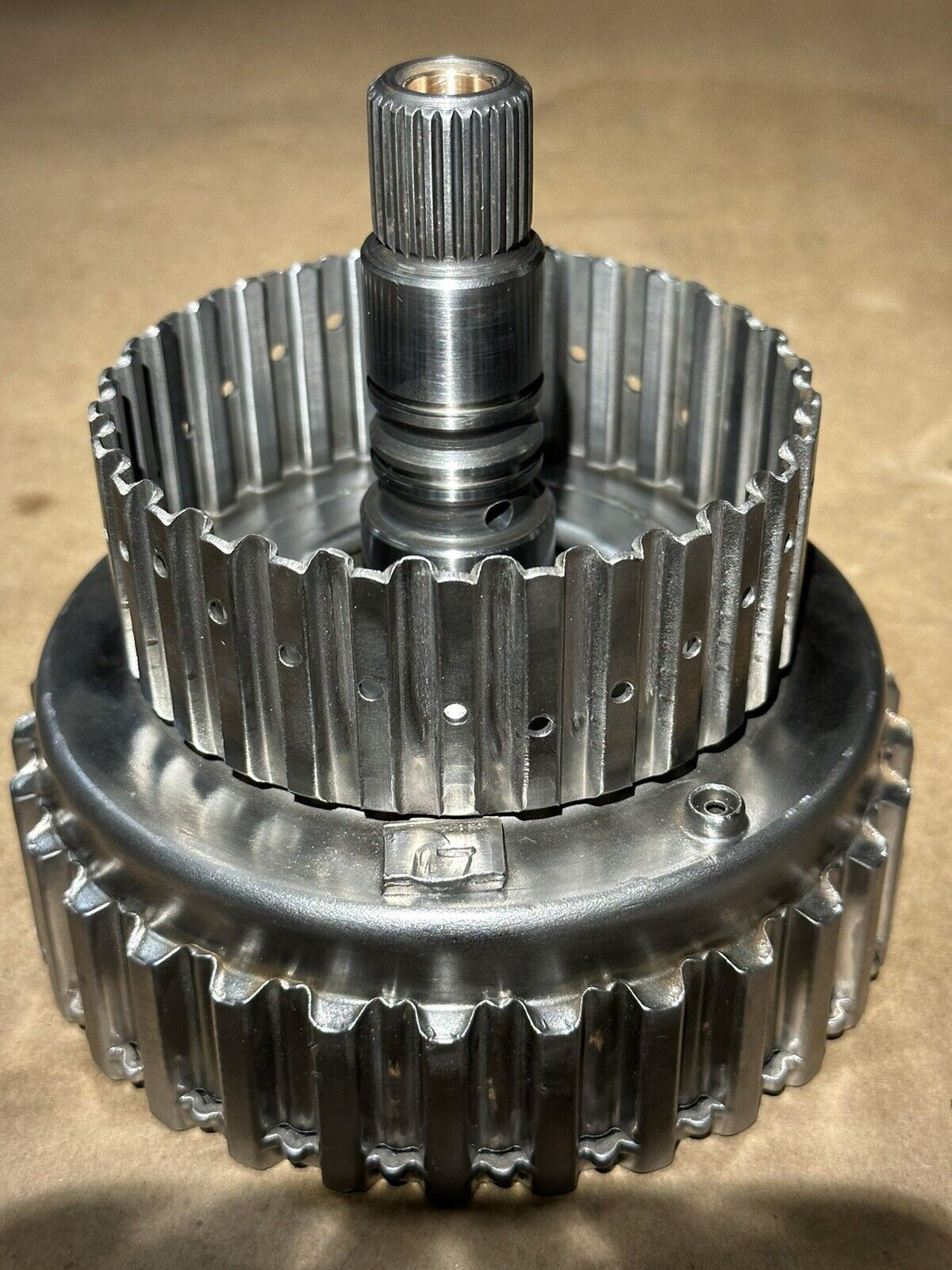 200-4R TRANSMISSION FORWARD DRUM W/CHECK BALL 4 CLUCH GM CHEVY 1981-1990