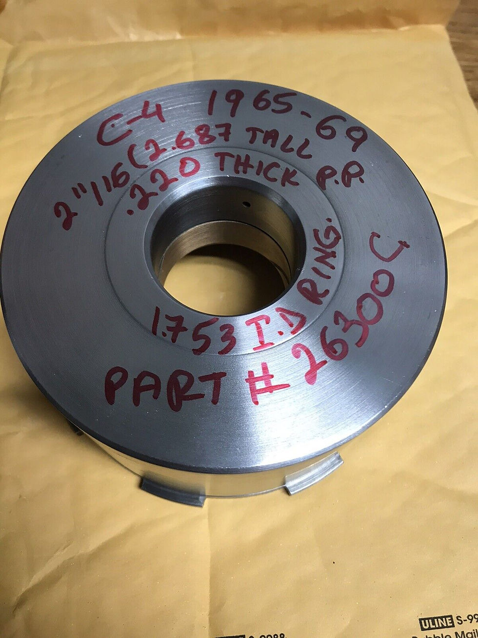 Thumbnail: Ford C-4 Trans Direct Drum 4 Clutch 2.687” Tall 1965-69 .220” PP NEW BUSHING