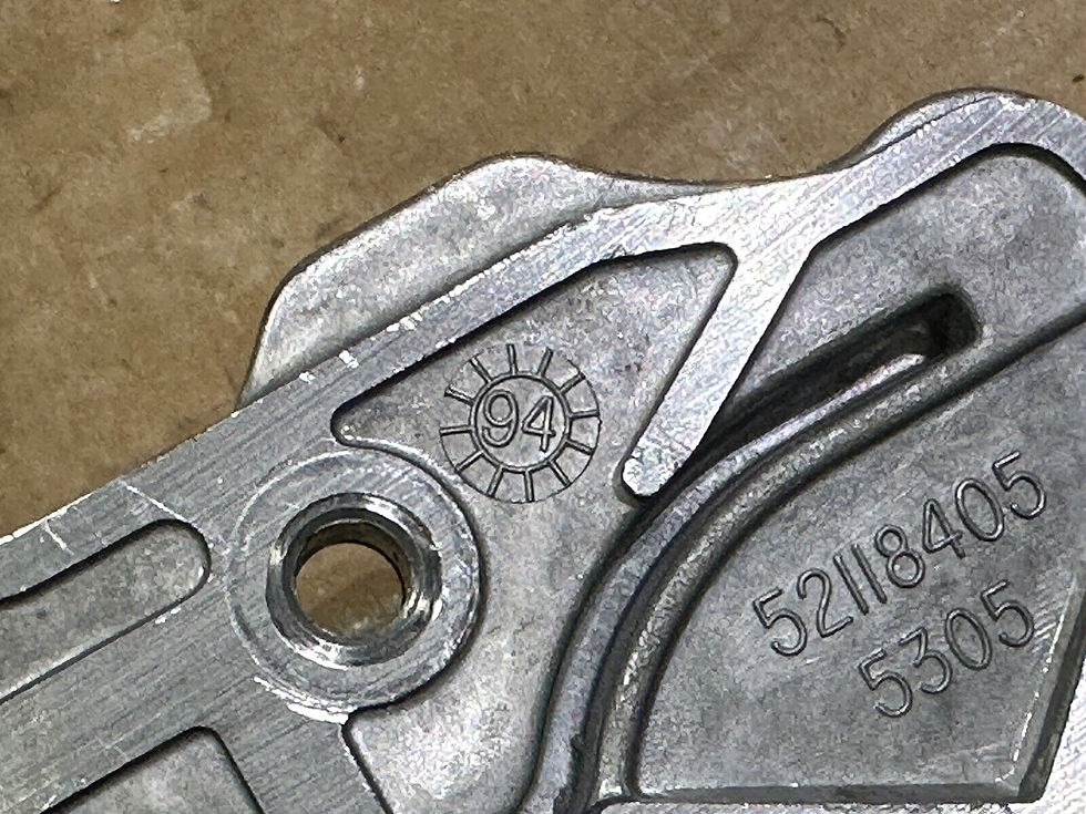 Thumbnail: CHRYSLER TF6 TRANS VALVE BODY 52118405 04617102 LOCK-UP TUBE 2 WIRE 1 SOL 96-UP