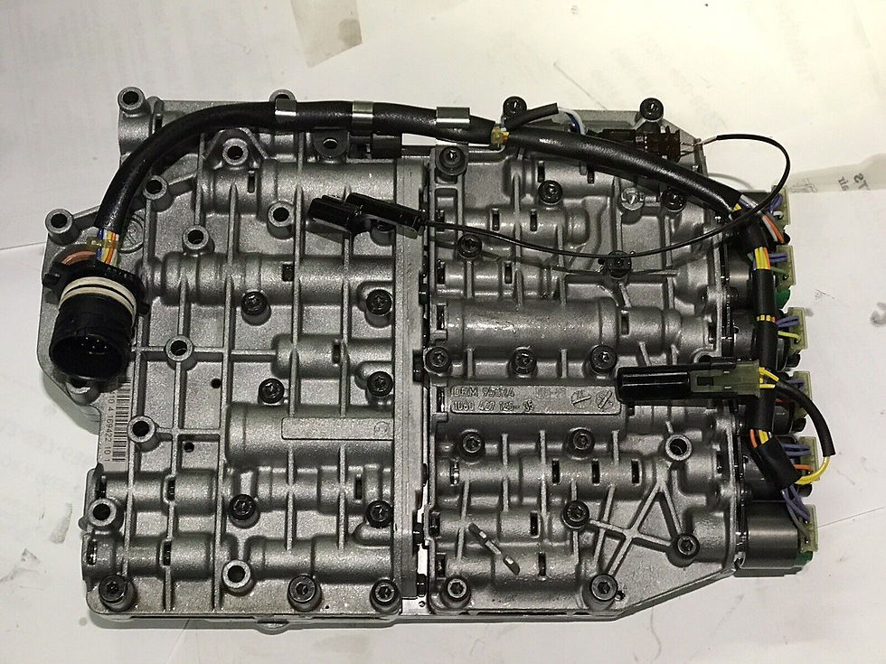 Thumbnail: AUDI VW ZF5HP19 Trans Valve Body 7 Solenoids 1 Large Tube Valve Body To Stator