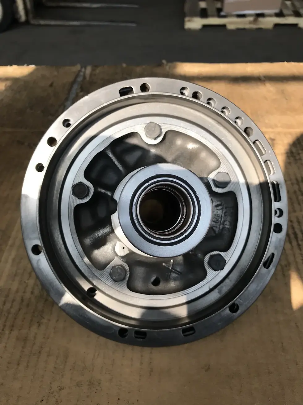 Thumbnail: TH350 Trans Oil Pump NLU Bearing Type1969-1979 New Gears Reman 6 RINGS STATOR