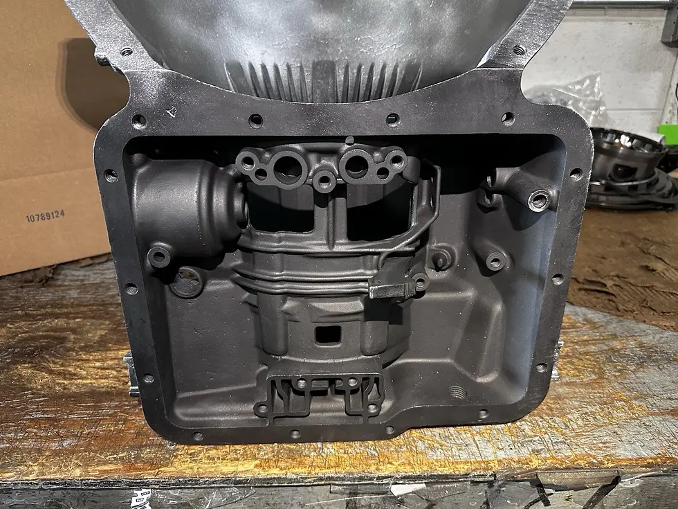 Thumbnail: POWERGLIDE Aluminum Transmission Case Empty GMC Chevy No Internals