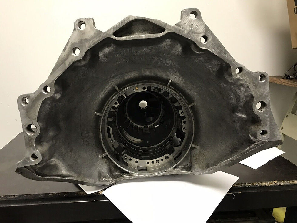 Thumbnail: Chevy TH200-4R Transmission Case Only Empty No Guts Inside 1981-Up
