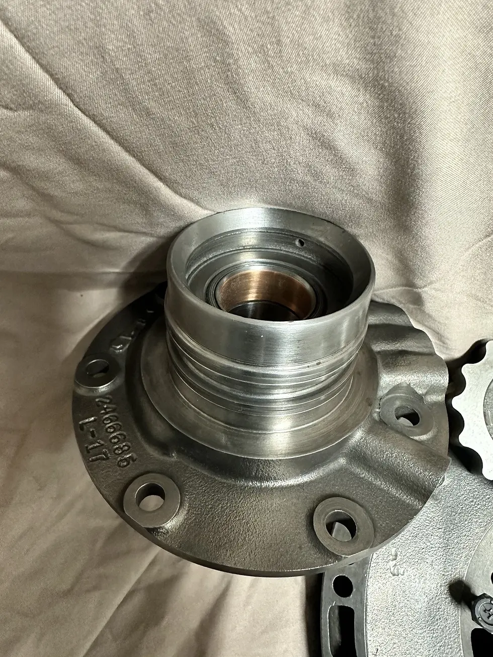 Thumbnail: TF8 A727 TRANS PUMP EARLY COMPLET REMAN 1967-70 FITS DIRECT DRUM NARROW BUSHING