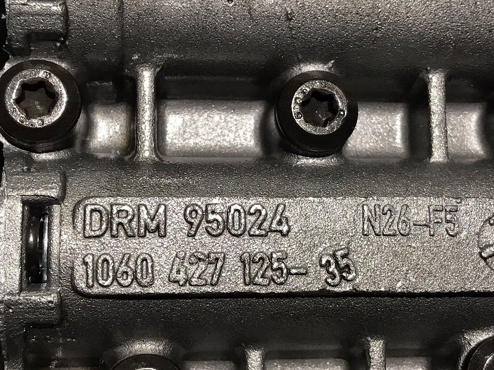 Thumbnail: AUDI VW ZF5HP19 Trans Valve Body 7 Solenoids 1 Large Tube Valve Body To Stator