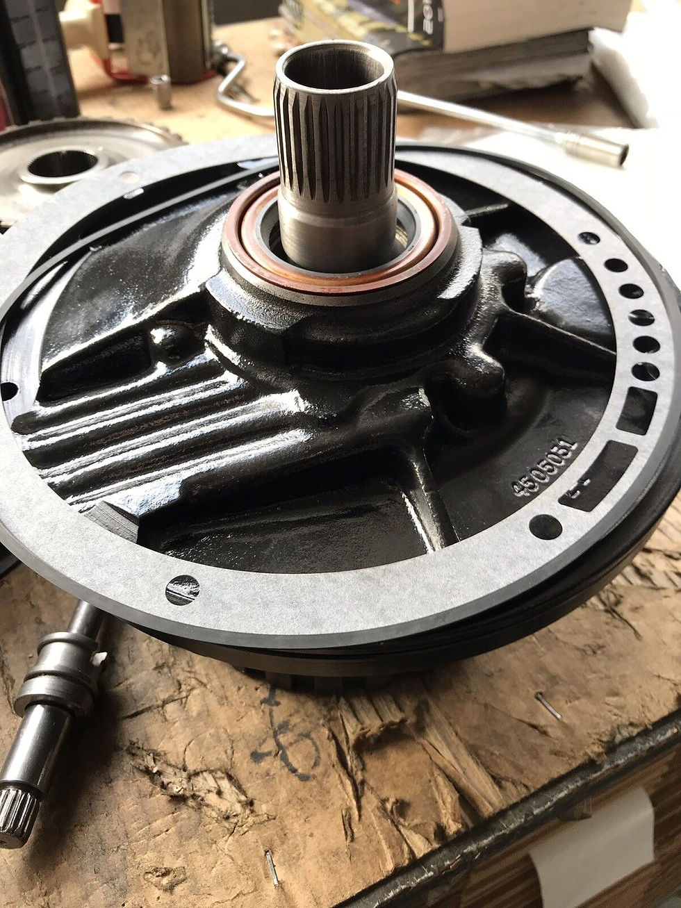 Thumbnail: TF8 , A727 Torqueflite Trans. Oil Pump Non-Lock-up 2 Check Ball Stator 1978-Up