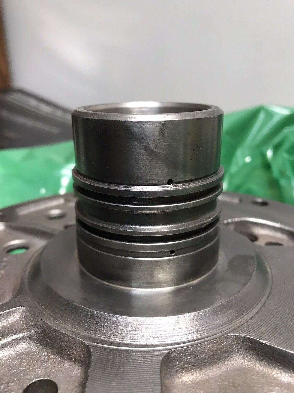 Thumbnail: DODGE CHRYSLER A904 TF6 TRANS PUMP LOCK-UP 3 CHECK BALL SUPPORT 1978 UP 2 RINGS