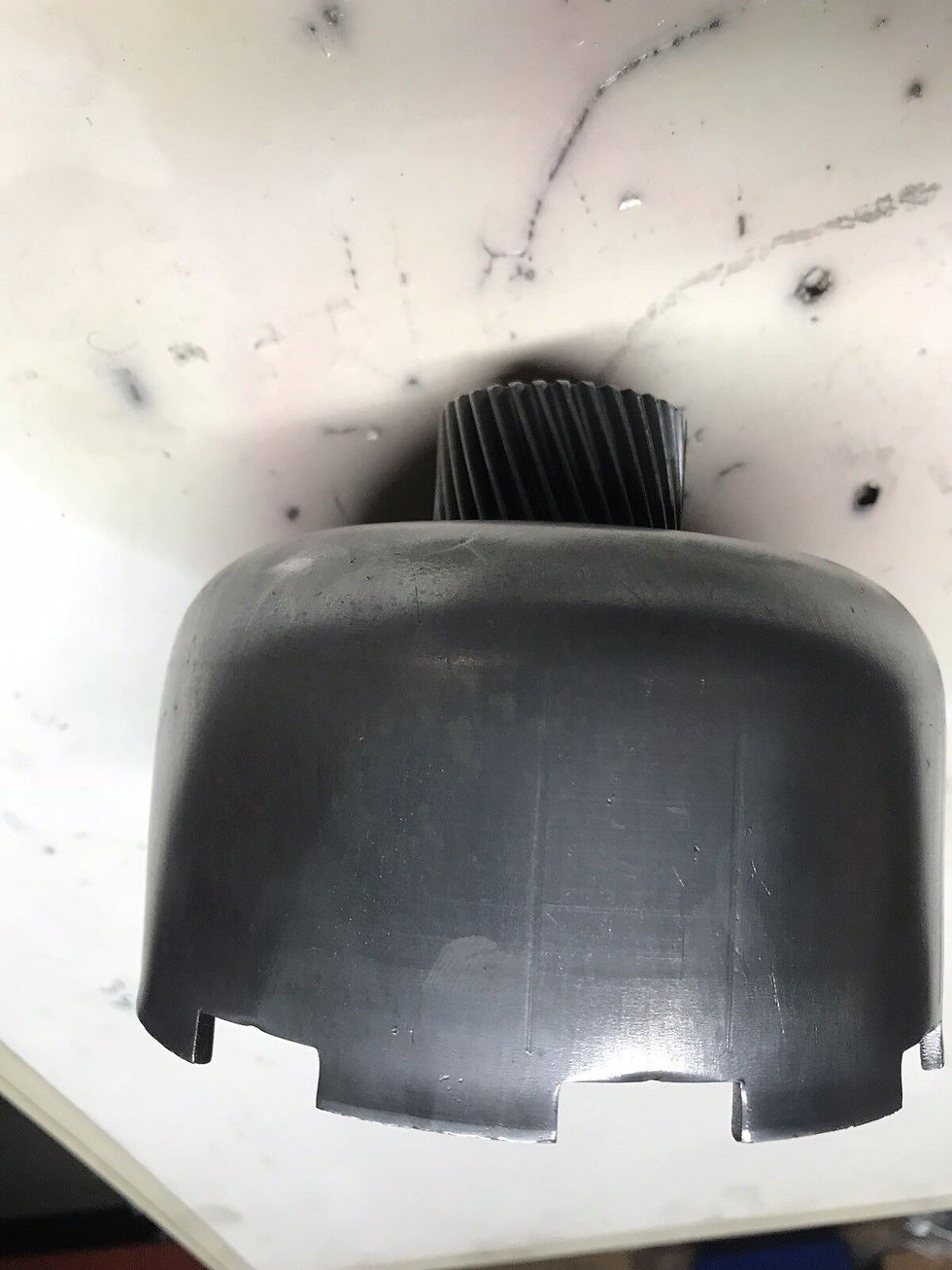 Thumbnail: Ford C4 C5 Sun Gear & Sun Shell 1981-86 Sun Gear Has 4 Lube Holes .096" Diameter