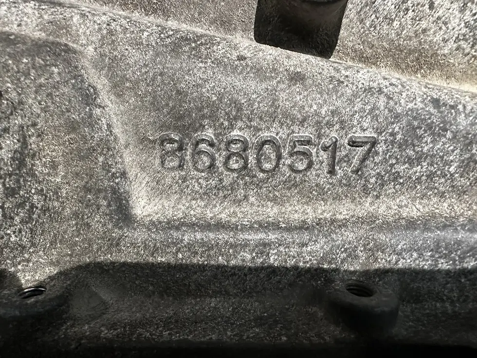 Thumbnail: 4L60E TRANS CASE EMPTY 8680517 1993-95 NO PRNDL MOUNT 4X4 K TYPE 6 BOLT DUST PAN