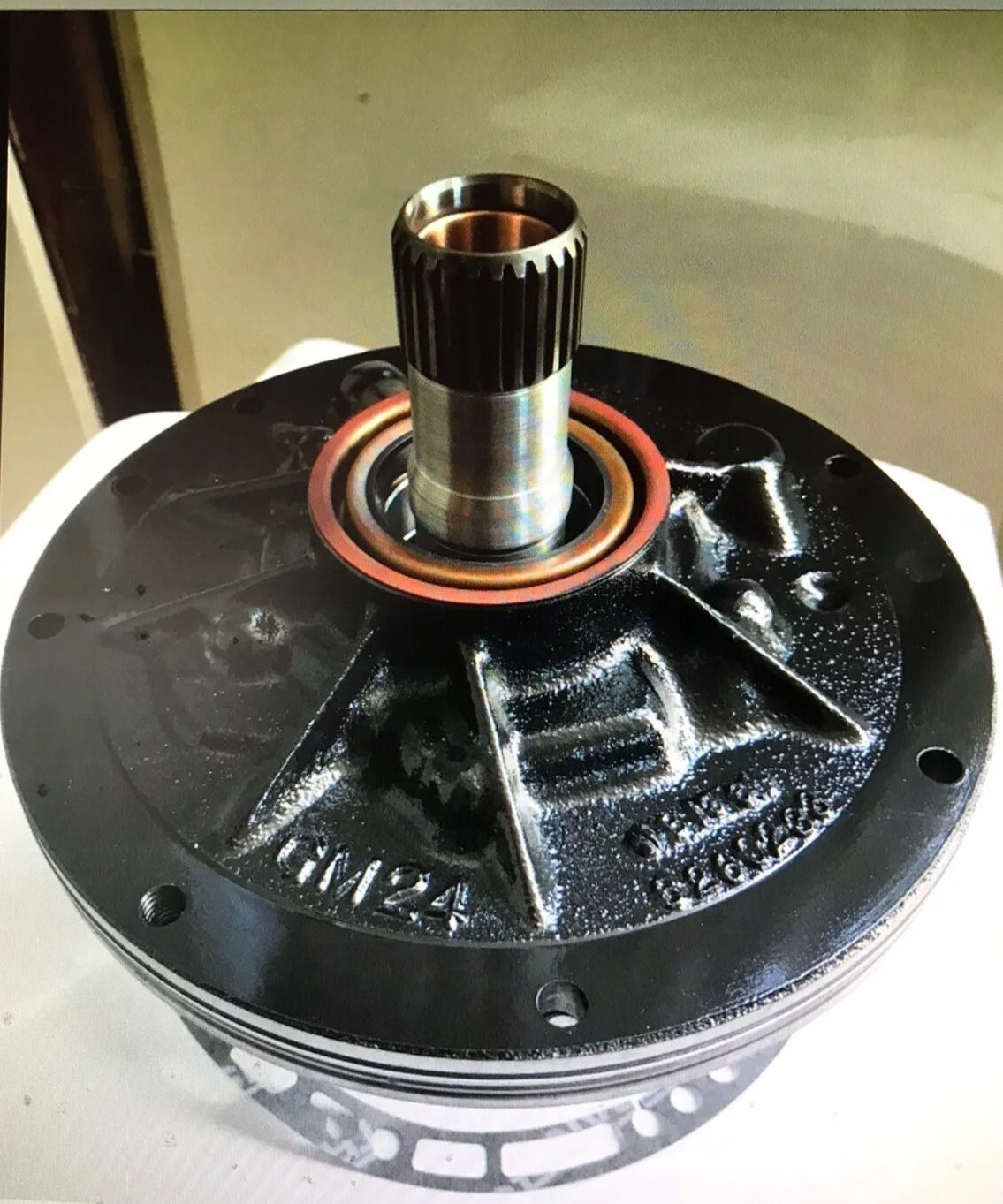 GM Chevy TH350 Trans Oil Pump NLU Washer Type New Gears Reman 5 Rings Support