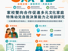 115年度國科會研究計畫正式啟動!「家校雙向合作促進多元文化家庭特殊幼兒自我決策能力之培訓研究」