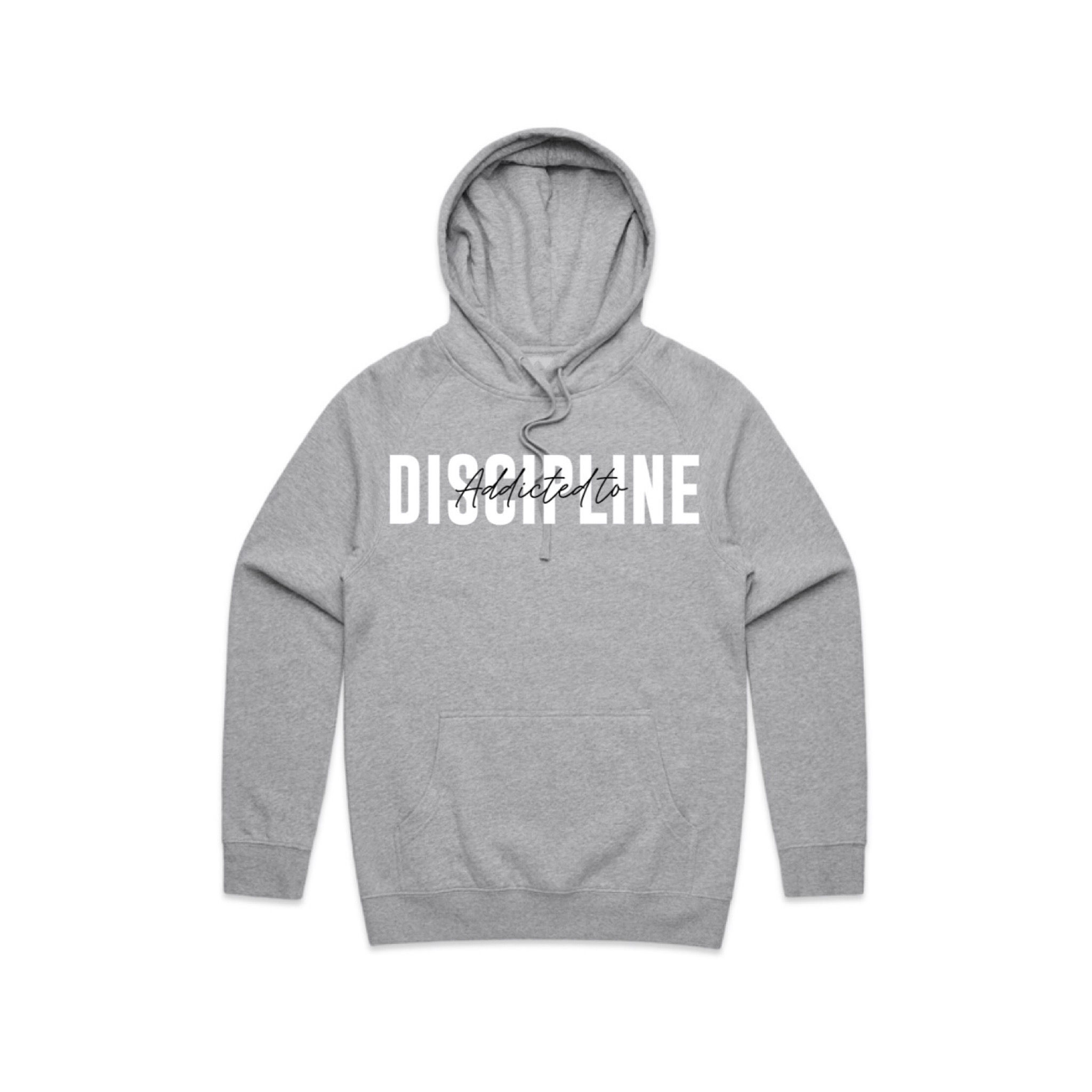 Addicted To Discipline Hoodie - Grey