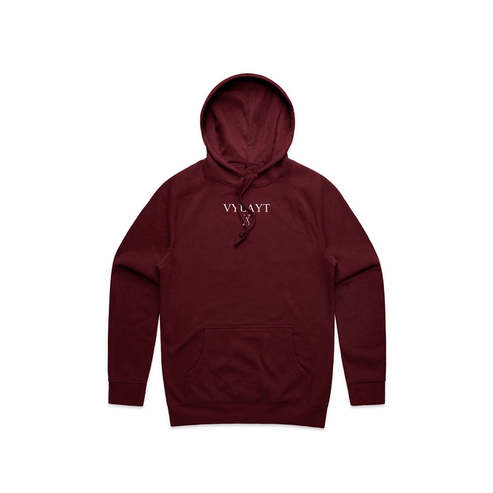Vylayt Hoodie - Maroon