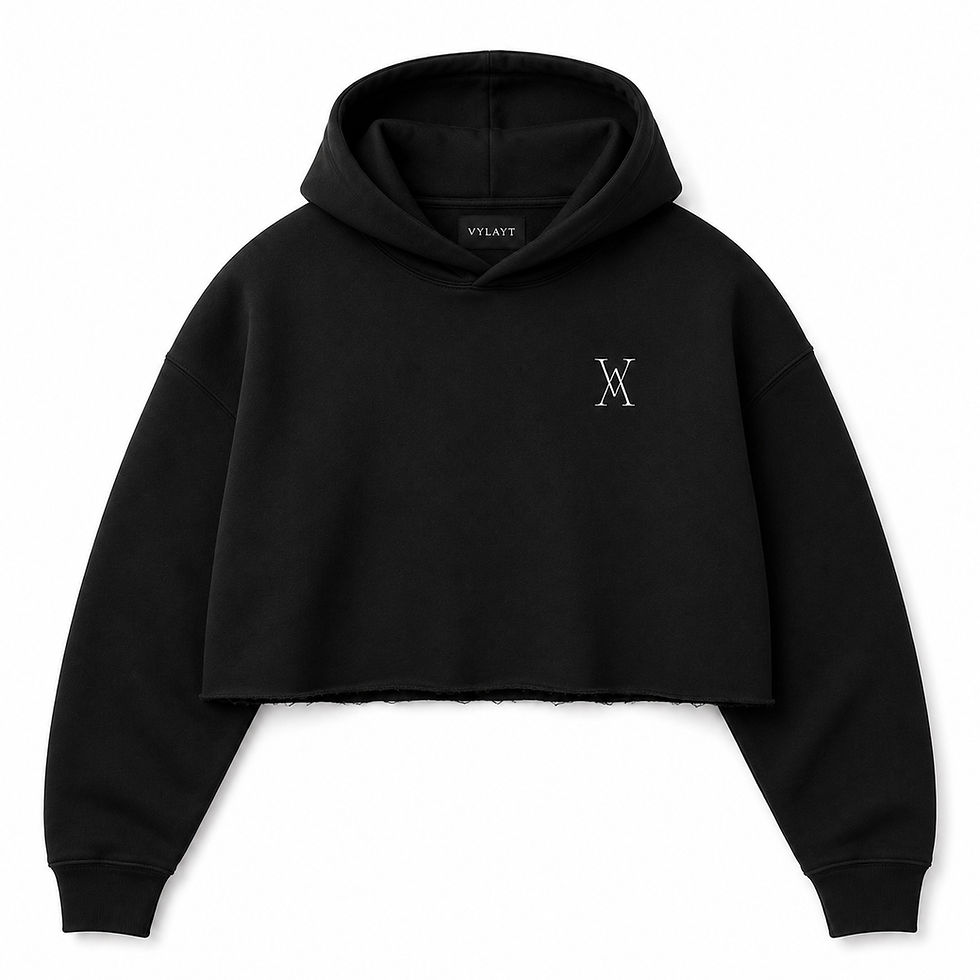 Thumbnail: Raw Edge Hoodie - Midnight