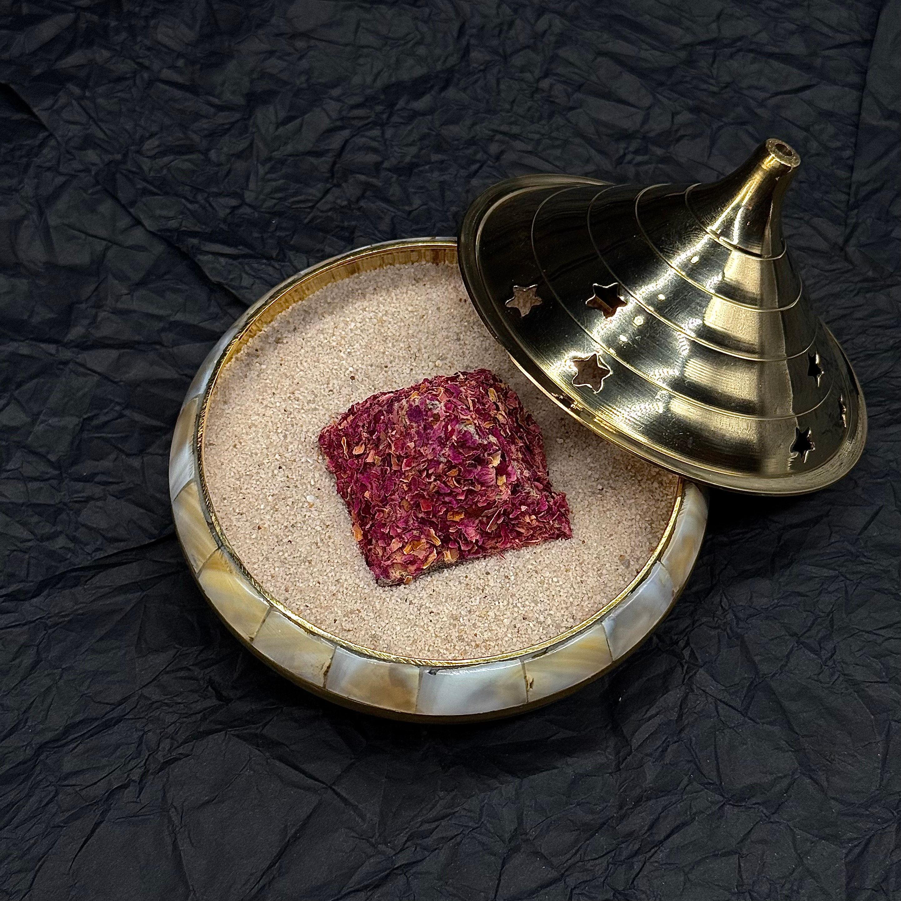 Mother of Pearl Resin Burner