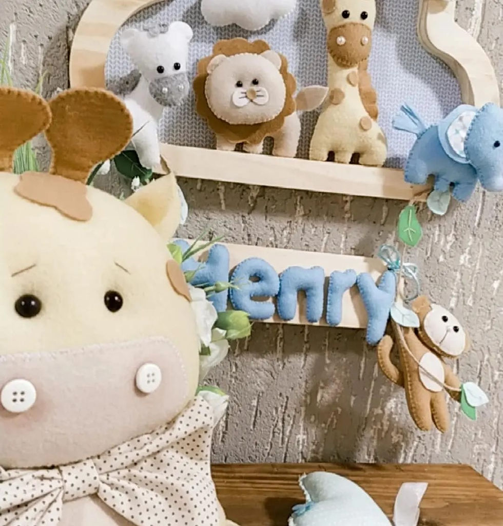 Miniatura: Porta Maternidade Safari nuvem