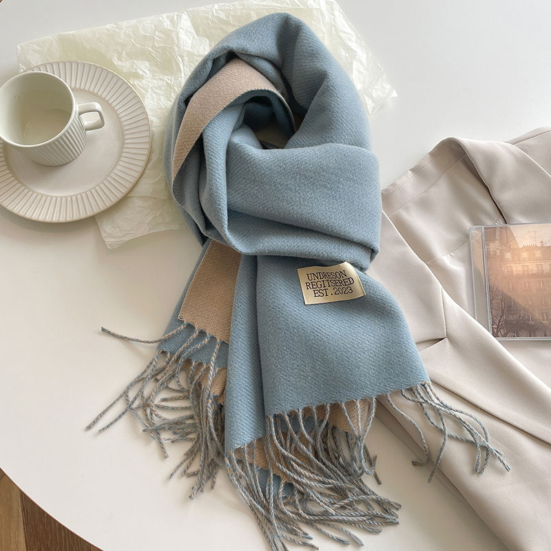 Thumbnail: The Kensington Scarf - Luxury Winter Tassel Scarf