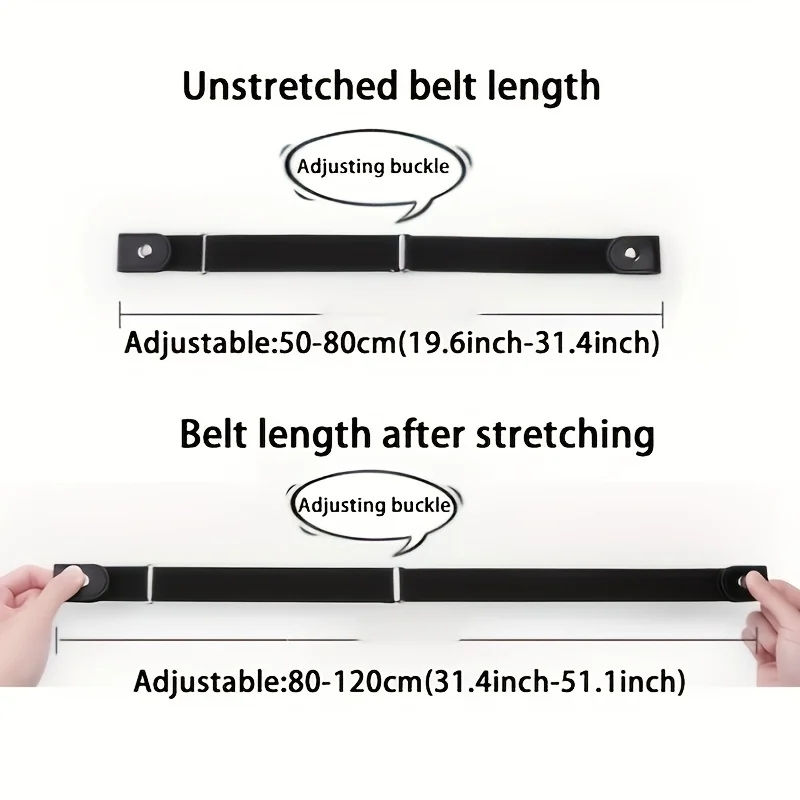 Thumbnail: The Chelsea Invisible Belt - Buckle-Free Adjustable Waist Belt