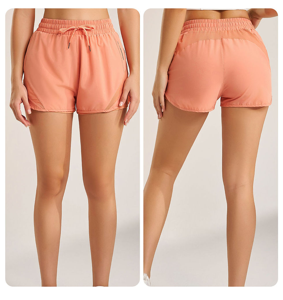 Thumbnail: Women Sportswear Yoga shorts  Bottoms Running Shorts Gym Fitness Activewear Work
