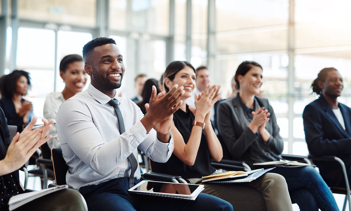 Clapping_people_And-the-good-news-is,-th