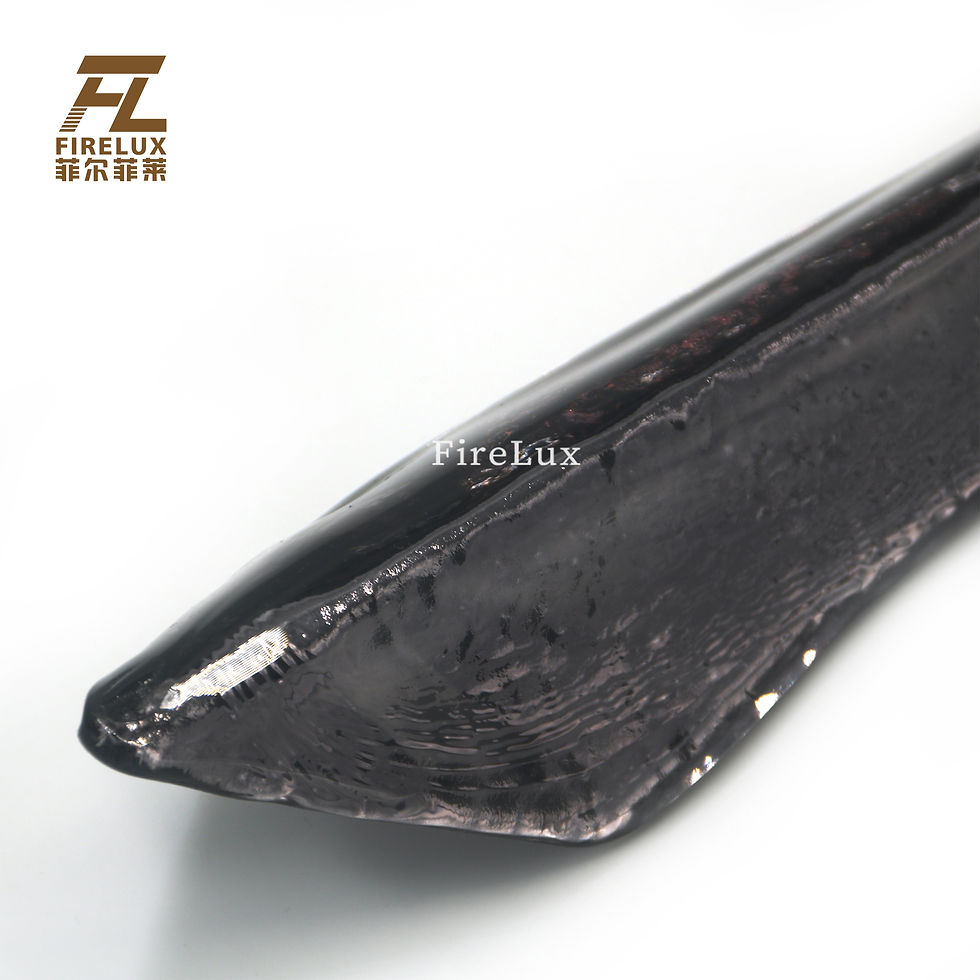 縮圖：FireLux handmade custom  Black Chrome glass Crafts FireLux
