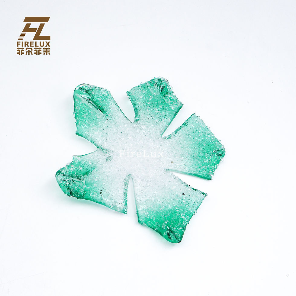 縮圖：FireLux Handmade Custom Snowflake Art Glass