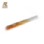 縮圖：FireLux Handmade Custom Round Tube Long-strip amber gradient-bu Glass Crafts