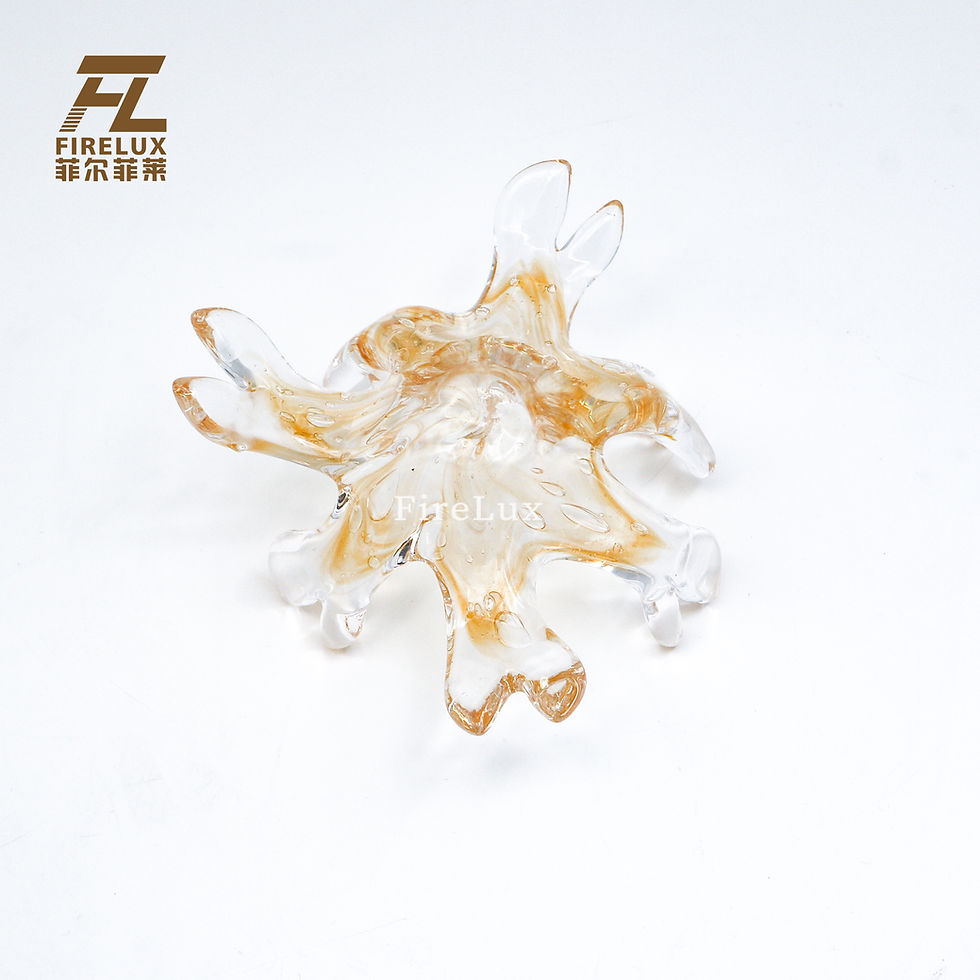 縮圖：FireLux Handmade Custom Foshouhua Art Glass Pendant