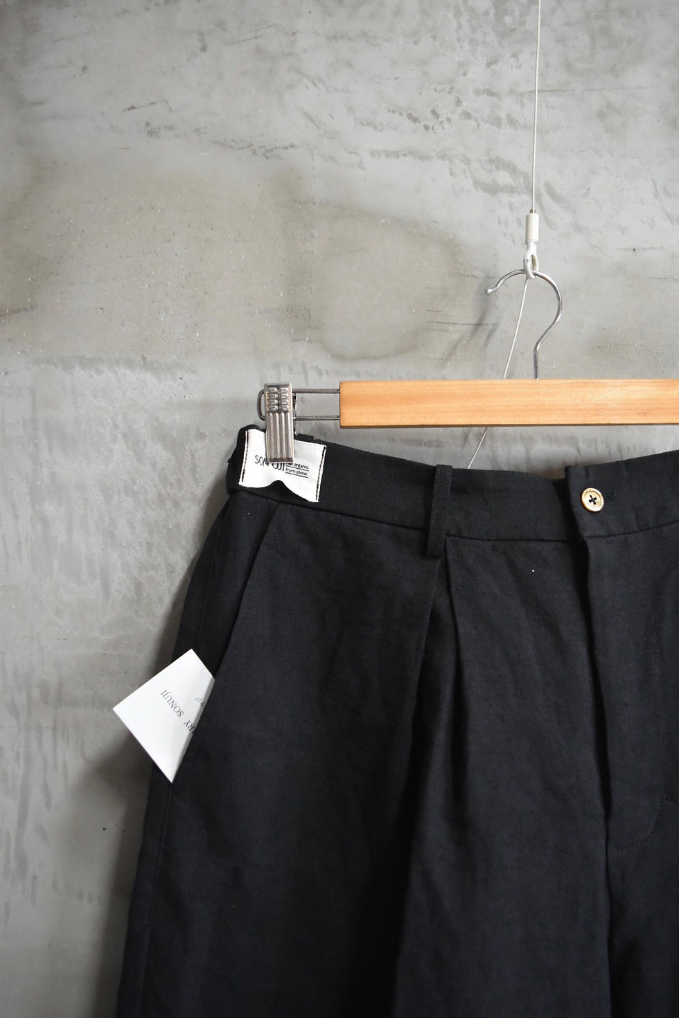サムネイル： linen long front open back gum PT