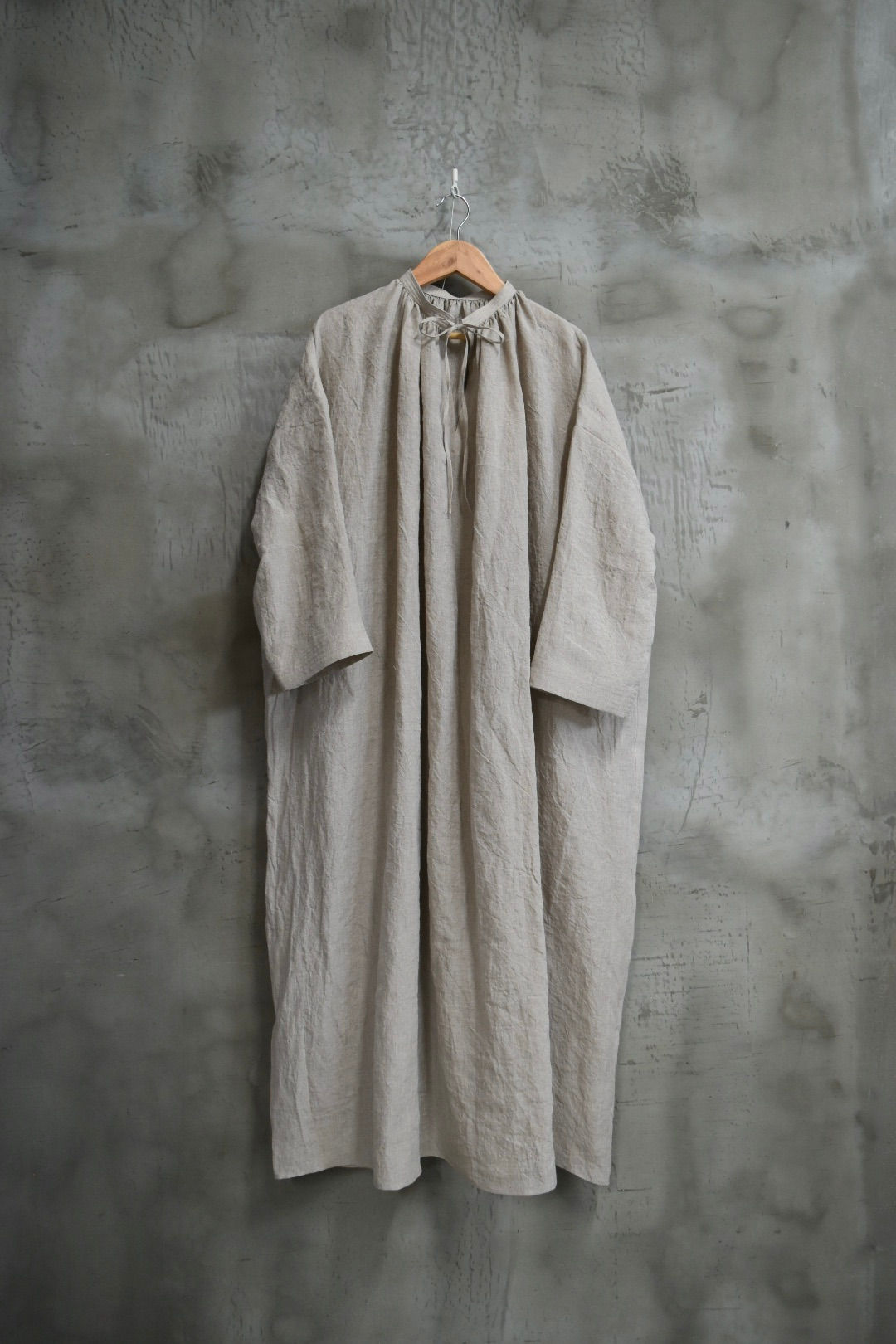 church dress one-piece col:Beige