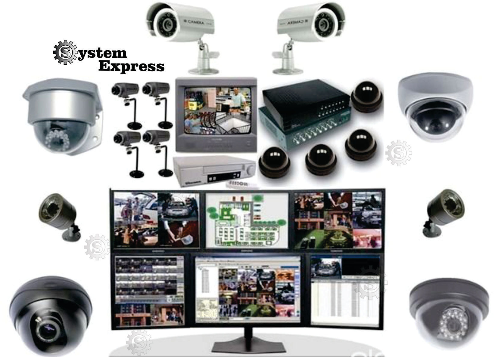 Red de cámaras de seguridad