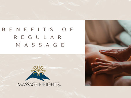Why Choose Regular Massage?