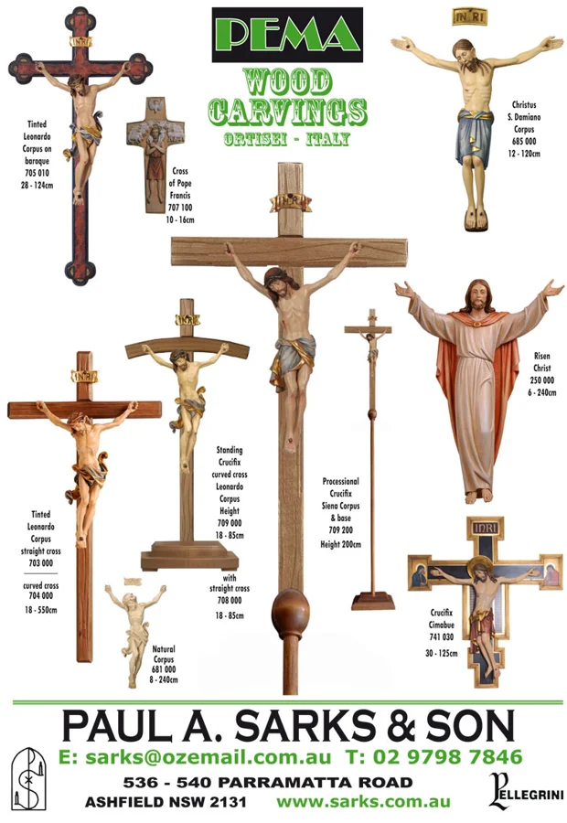 Pema traditional crucifixes — catalogue preview