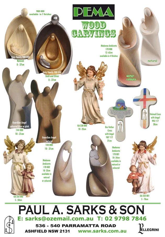 Pema contemporary woodcarvings — catalogue preview