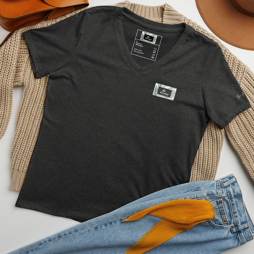 Thumbnail: BGK Women’s Relaxed V-neck T-shirt