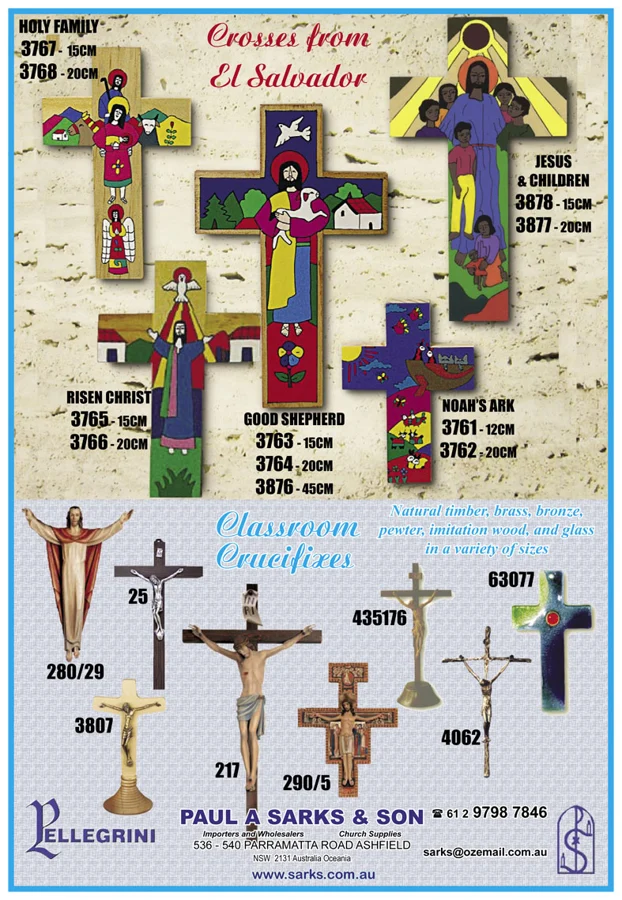El Salvador & classroom crosses — catalogue preview